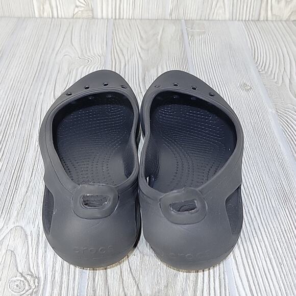 CROCS Kadee Black Flats, Women's Size 6 - Picture 5 of 11